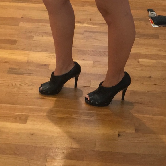 Diane Von Fursentberg Peep Toe Heels - Picture 5 of 6